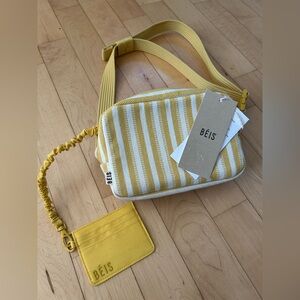 NWT BEIS Belt Bag with card holder
